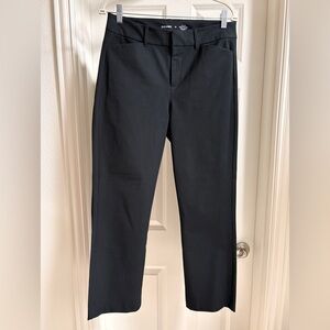 Old Navy High-Rise Pixie Straight Pants | 10 | Black
